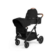 Ickle Bubba Virgo Twin 12 Piece Pram - Black