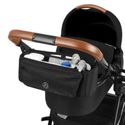Ickle Bubba Virgo Twin 18 Piece Travel System with i-Size Cirrus Car Seats & ISOFIX Bases - Black