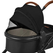 Ickle Bubba Virgo Twin 18 Piece Travel System with i-Size Cirrus Car Seats & ISOFIX Bases - Black