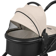 Ickle Bubba Virgo Twin 18 Piece Travel System with i-Size Cirrus Car Seats & ISOFIX Bases - Stone