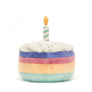 Jellycat Amuseables Rainbow Birthday Cake - Medium