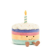 Jellycat Amuseables Rainbow Birthday Cake - Medium