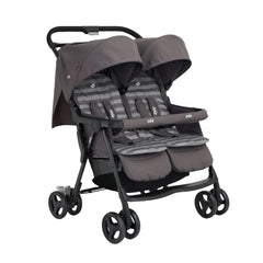 Joie Aire Twin Double Stroller - Dark Pewter