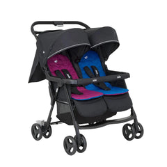 Joie Aire Twin Double Stroller - Rosy & Sea