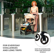 Kinderkraft APINO Compact Stroller - Black