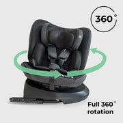 MBCS200 Spin Car Seat with Top Tether - Black