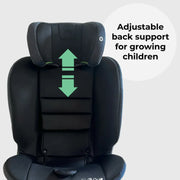 MBCS200 Spin Car Seat with Top Tether - Black