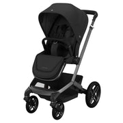 Maxi Cosi Fame Premium Pushchair Bundle with Pebble 360 Pro 2 Car Seat & Base - Luxe Twillic Black