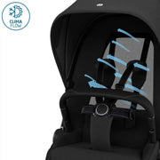 Maxi Cosi Fame Pushchair + Carrycot - Twillic Black