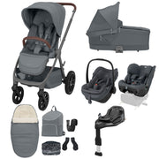 Maxi Cosi Oxford 10 Piece Premium Travel System - Moon Graphite