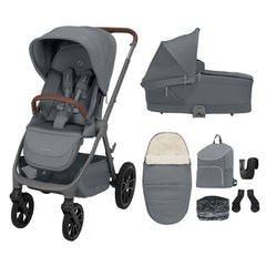 Maxi Cosi Oxford+ 7 Essential Bundle - Moon Graphite