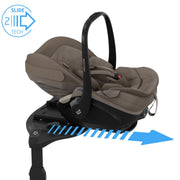 Maxi Cosi Pebble Slide Pro Car Seat - Oak Truffle