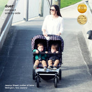 Mountain Buggy Duet V3 Pushchair - Black