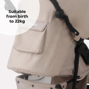 My Babiie MB30 PLUS Pushchair - Oatmeal