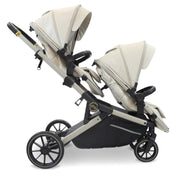 My Babiie MB33 Tandem Pushchair with Infant Carrier - Ivory