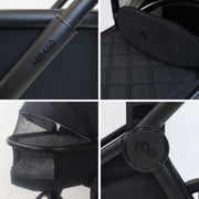 My Babiie MB450i 3-in-1 Travel System with Base - Black