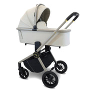 My Babiie MB450i 3-in-1 Travel System with Base - Ivory