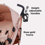 My Babiie MB51 Max Stroller - Blush