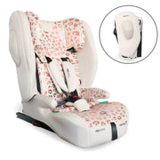 My Babiie MBCS75 Toddler to Booster R129 Car Seat with ISOFIX - Pink Leopard