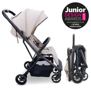 My Babiie MBX7 PLUS Auto-Fold Stroller - Camel