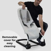My Babiie Reclining Baby Bouncer - Grey