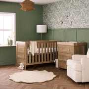 Obaby Nika 2 Piece Room Set & Under Drawer - Oak