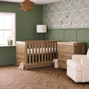 Obaby Nika 2 Piece Room Set & Under Drawer - Oak