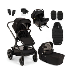 Nuna DEMI Next + URBN Travel System - Caviar