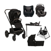 Nuna Mixx Next All Stage Bundle with TODL Car Seat - Caviar