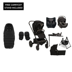 Nuna Mixx Next All Stage Bundle with TODL Car Seat - Caviar