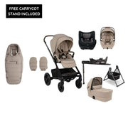 Nuna Mixx Next All Stage Bundle with TODL Car Seat - Cosmopolitan