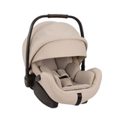 Nuna Mixx Next + Mixx Next Carry Cot + Arra Flex + Base Curv Travel System - Biscotti