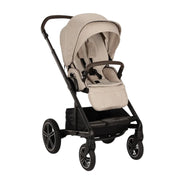 Nuna Mixx Next + Mixx Next Carry Cot + Arra Flex + Base Curv Travel System - Biscotti