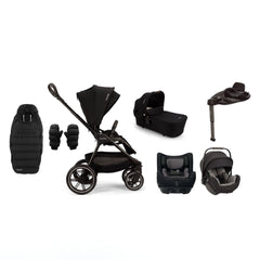 Nuna TRIV lx + ARRA Flex All Stage Bundle - Caviar