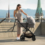 Nuna TRIV lx + ARRA Flex All Stage Bundle - Caviar