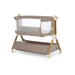 Obaby Cloud Bedside Crib - Nutmeg
