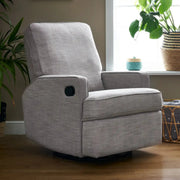Obaby Madison Swivel Glider Recliner Chair – Pebble