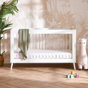 Obaby Maya 3 Piece Room Set - White + Acrylic