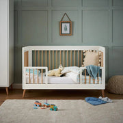 Obaby Maya 3 Piece Room Set - White + Natural