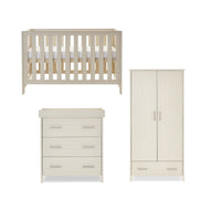 Obaby Nika 3 Piece Room Set - Oatmeal