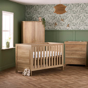 Obaby Nika 3 Piece Room Set & Underdrawer - Oak