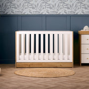 Obaby Nika 3 Piece Room Set & Underdrawer - Oak & White