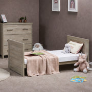 Obaby Nika Cot Bed - Grey Wash
