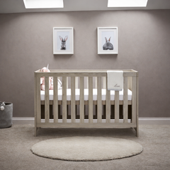 Obaby Nika Cot Bed - Grey Wash