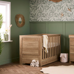 Obaby Nika Cot Bed - Oak