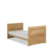 Obaby Nika Cot Bed & Under Drawer - Oak & White