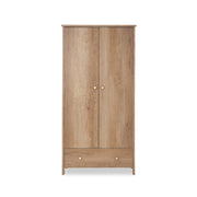 Obaby Nika Double Wardrobe - Oak