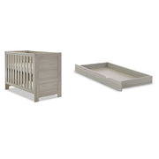 Obaby Nika Mini 2 Piece Room Set & Underdrawer - Grey Wash