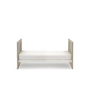 Obaby Nika Mini Cot Bed - Grey Wash & White