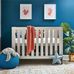 Obaby Nika Mini Cot Bed - Grey Wash